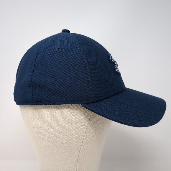 Under Armour Fitted Baseball Cap Blue Medium Classic Fit Embroidered Patriotic - Picture 5 of 9